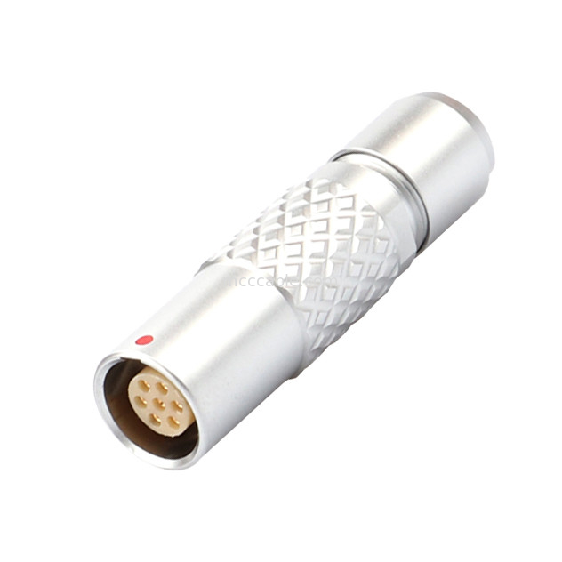 7Pin Z4 B Series Circular Waterproof Connector Floating Socket Safe push-pull self-locking system