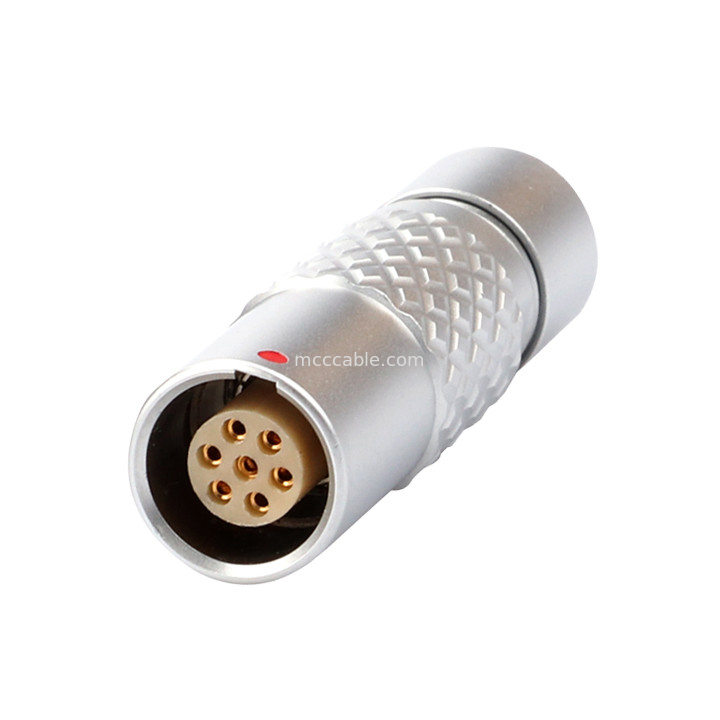 7Pin Z4 B Series Circular Waterproof Connector Floating Socket Safe push-pull self-locking system