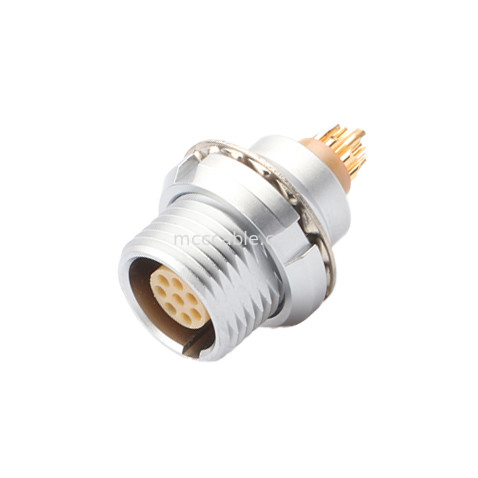 Round waterproof series Push-pull self-locking Z3 8Pin For external fixing of chassis connector