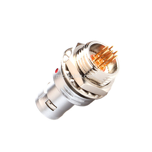Circular Connector T9 7Pin Fixed Plug Nut Fixed Military Medical Aerospace Equipment Connector