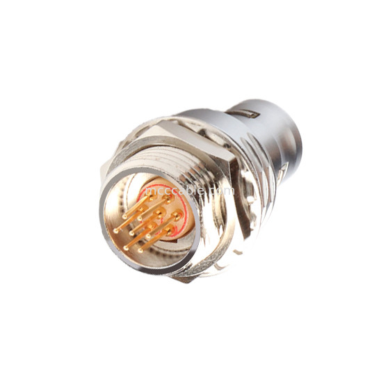 Circular Connector T9 7Pin Fixed Plug Nut Fixed Military Medical Aerospace Equipment Connector