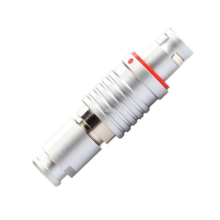 Push-pull Self-locking T6 Sealed Plug IP54 Industrial Connector, Circular Waterproof Connector M B Series