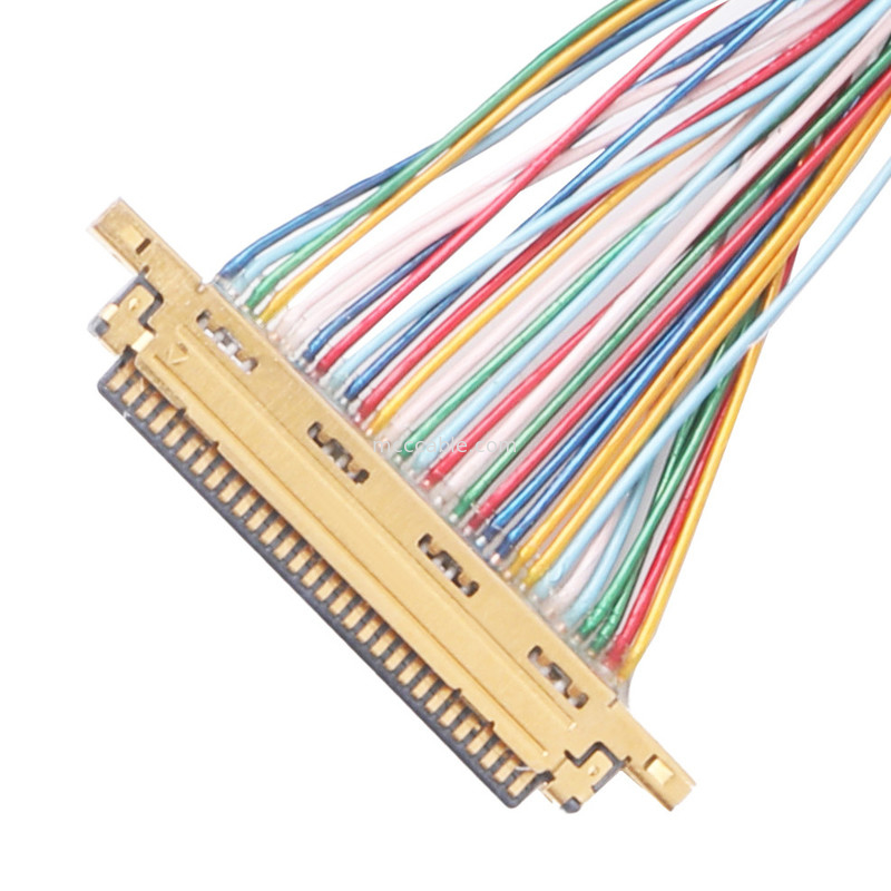 Type-C USB 3.0 TO 20453-230T-03 Cables Made To Measure Coaxial Connector To Micro Usb