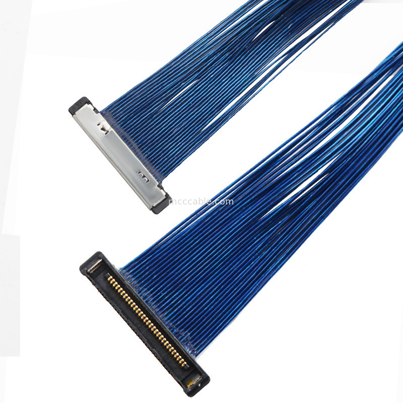 30 Pin EDP  Micro Coaxial Cable Assembly 20380-R30T-06 lvds display connector