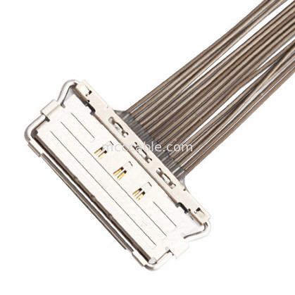 0.4mm Pitch LVDS EDP Cable  20679-20p Micro Coaxial lvds display connector