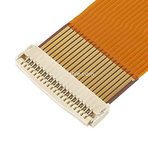 0.5mm Pitch FPC Flexible Flat Cable  MINIFLEX 5-BFN II 20542-020E-01 for Signal Pin