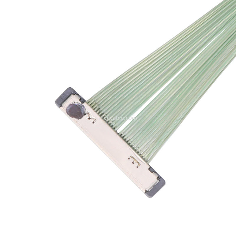 35P Micro Coaxial Cable 20380-035t-06 Lvds Connector 0.4mm Pitch Right Angle