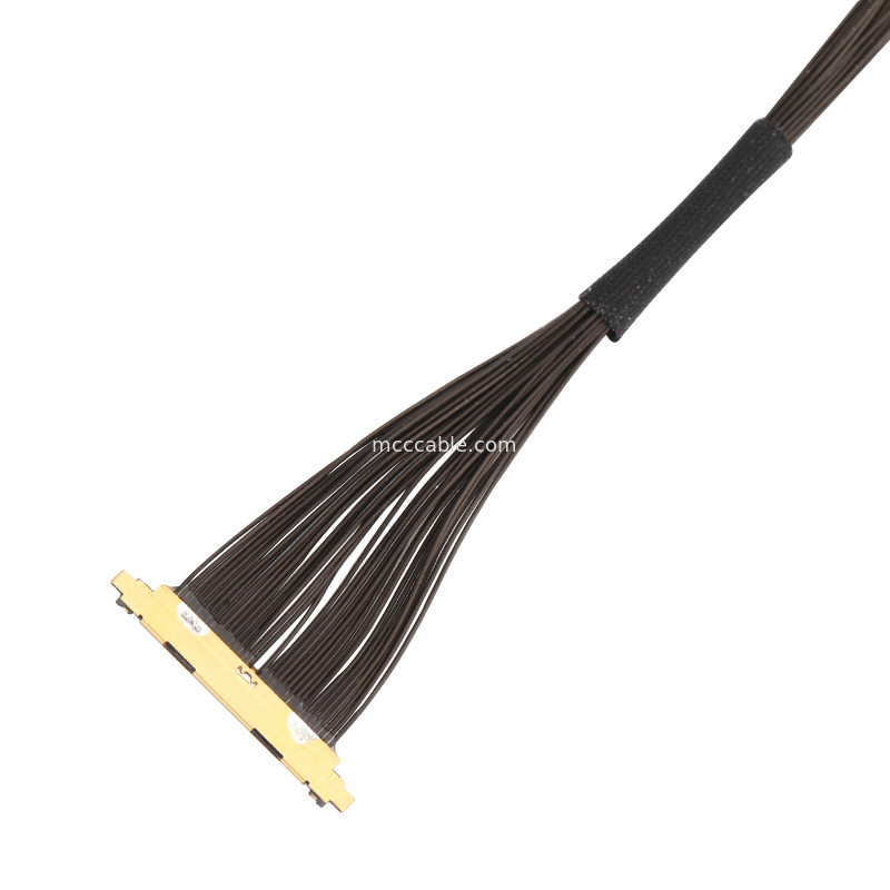 20531 Series 30P Micro Coaxial Cable 20531-034T-02 To 20531-034T-02 0.25mm Pitch