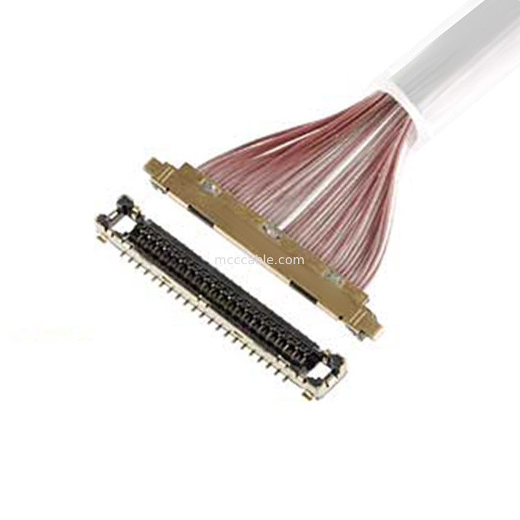 30P Micro Coaxial Cable 20531 030t 02 Micro Coaxial Cable ,  LCD Edp Cable 0.25mm pitch