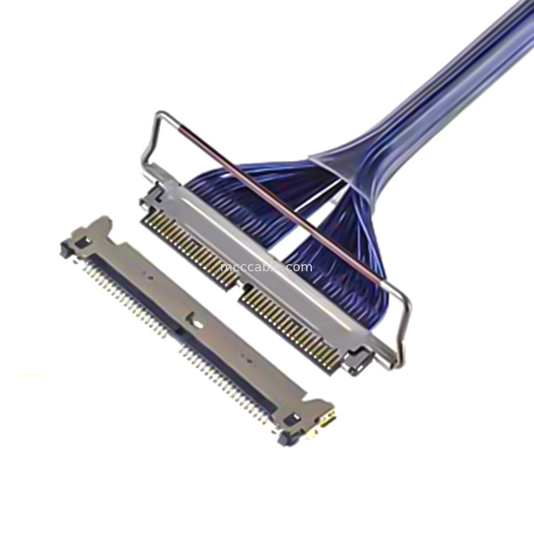 Hd Micro Coaxial Cable 30P 20728 20777-030t-01 0.4 mm pitch Horizontal mating type micro-coaxial connector