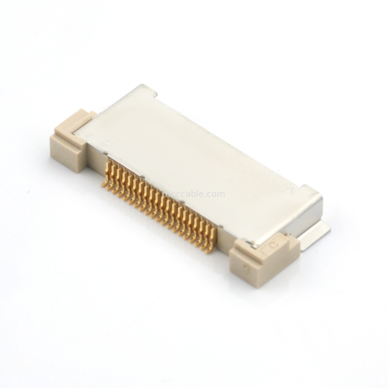 LVDS cable 20143-020E-20F Micro Coaxial aerial cable connector 0.5mm Pitch For Electronic Equipment