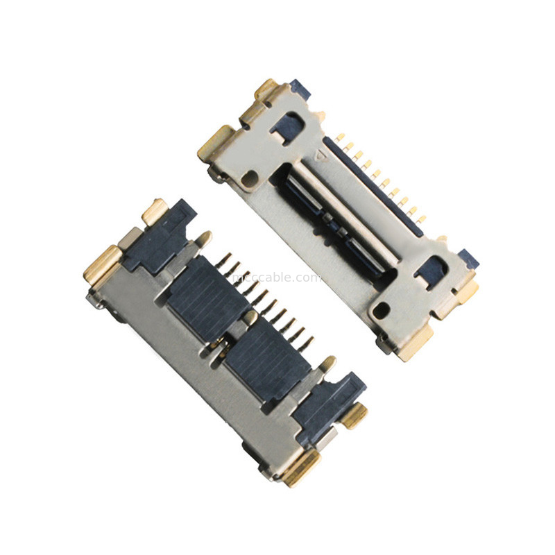 20633 Series 20Gbps/ Lane 20525-210E-02 Micro Coaxial Connector 0.4mm Pitch Plate End Seats