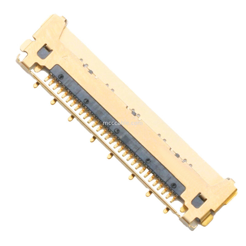 20682-020E-02 Horizontal Ultra Fine Coaxial LVDS Cable Assembly 0.4mm Contact Pitch