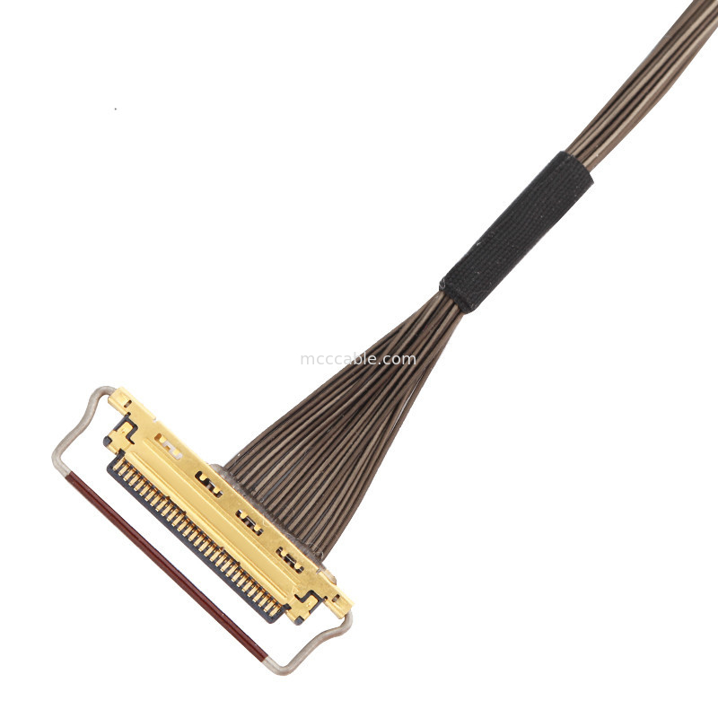 20525-030E-02 To 20682-030E-02 Lvds Edp Cable Assembly For Gimbal Camera
