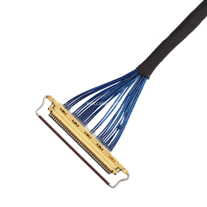44AWG SGC LVDS EDP Cable  0.5mm Pitch 20453-330t-13 To 20453-340t-13