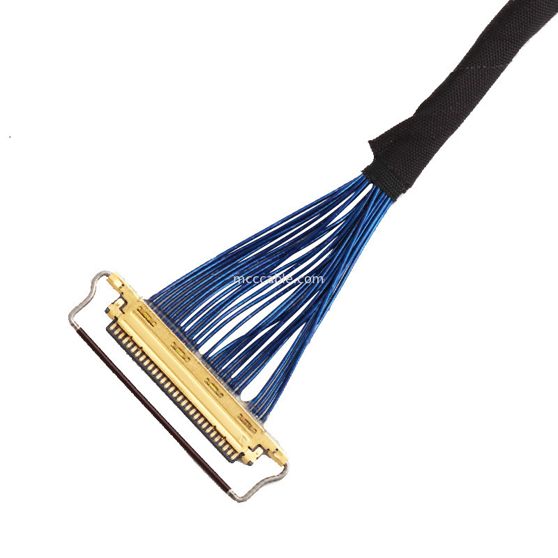 44AWG SGC LVDS EDP Cable  0.5mm Pitch 20453-330t-13 To 20453-340t-13