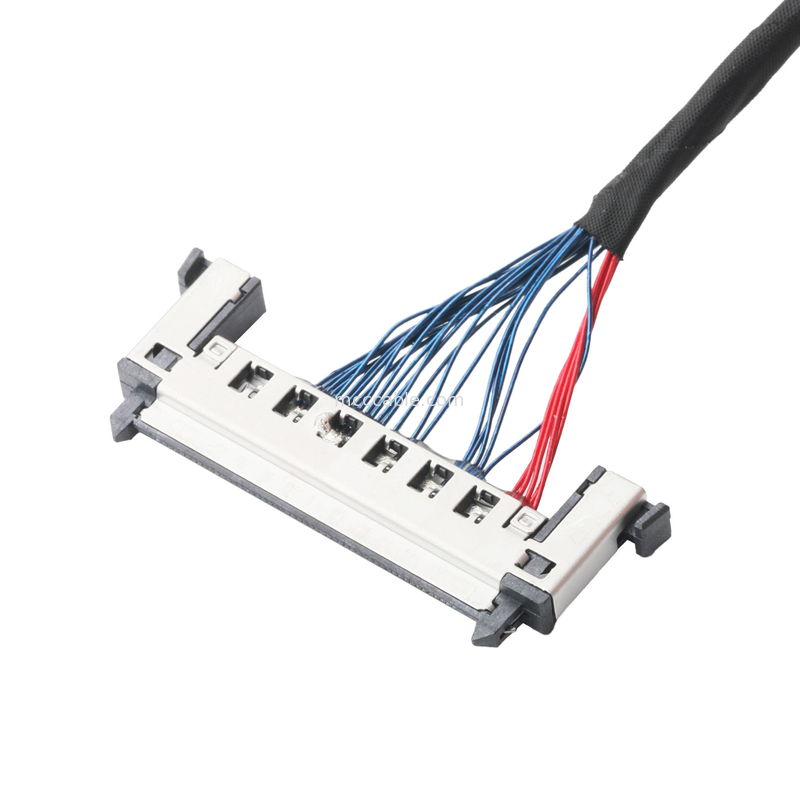 LVDS CABLE Micro Coaxial Connector 20453-230T-03 To FI-RE51CL 51Pin 0.5mm Pitch