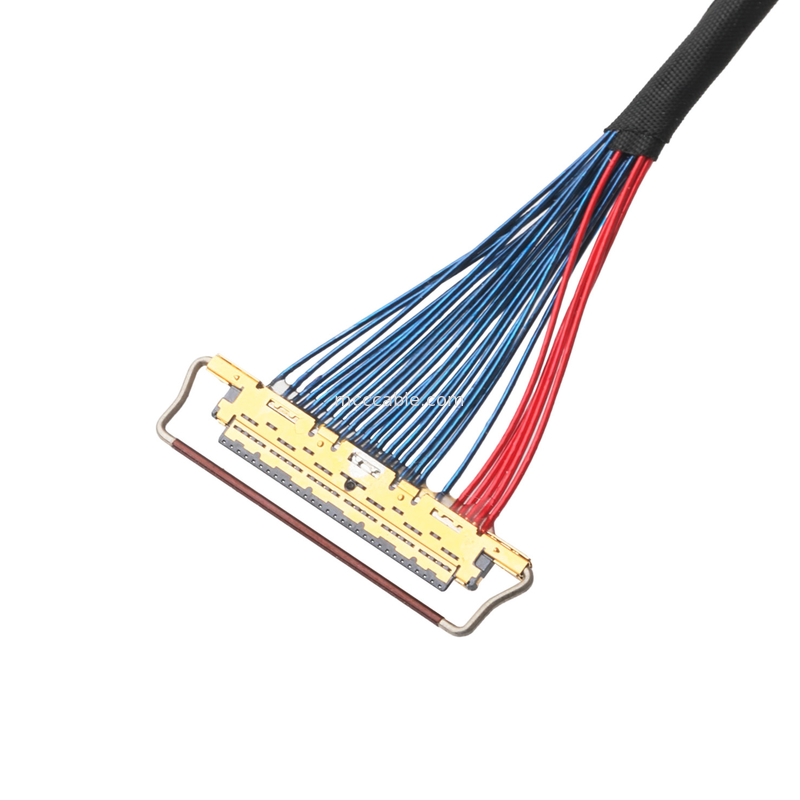 LVDS CABLE Micro Coaxial Connector 20453-230T-03 To FI-RE51CL 51Pin 0.5mm Pitch