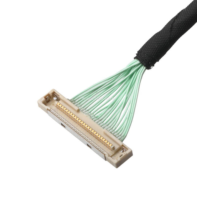  Connector UAV Cable Assembly Lvds Edp Cable Assembly DF36-25P-0.4SD  Micro Coaxial Cable