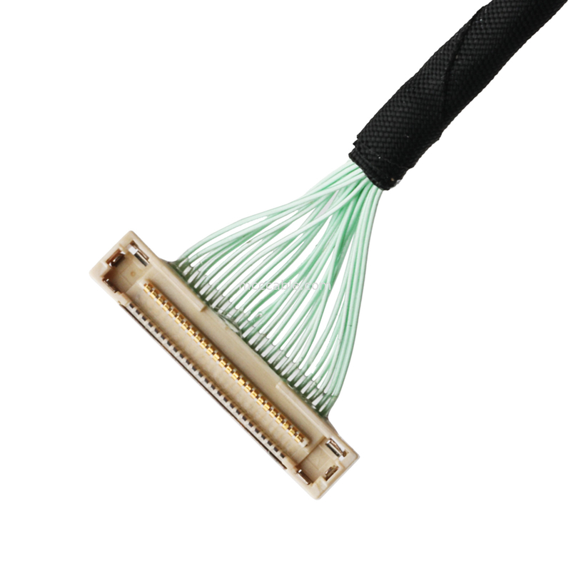  Connector UAV Cable Assembly Lvds Edp Cable Assembly DF36-25P-0.4SD  Micro Coaxial Cable