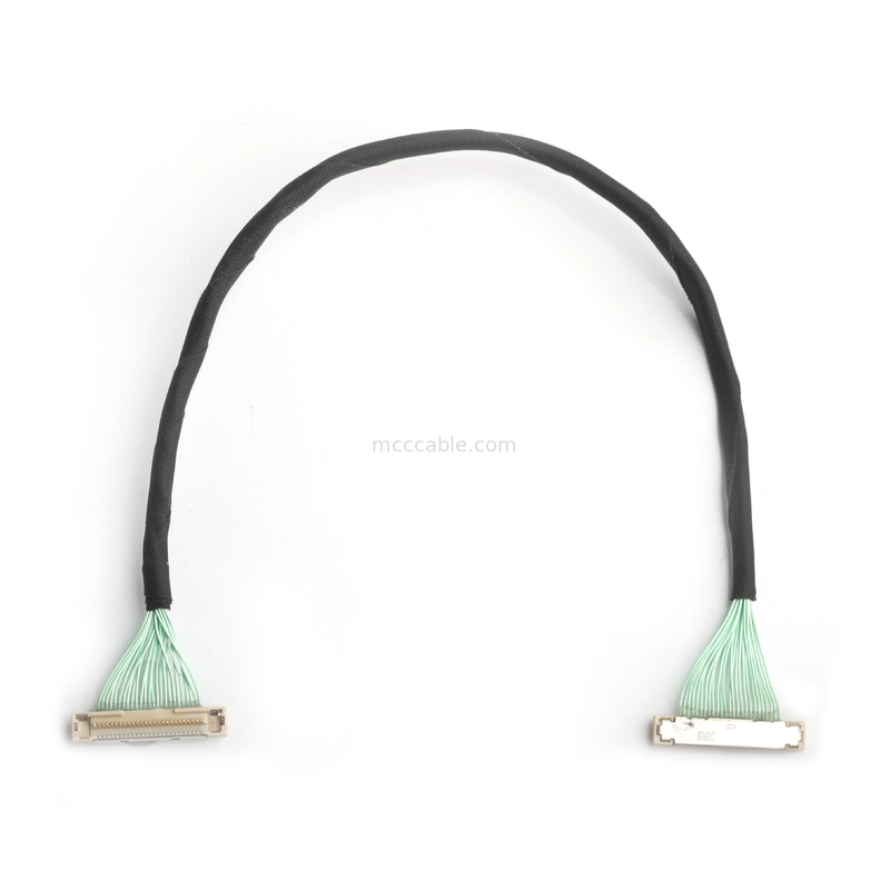  Connector UAV Cable Assembly Lvds Edp Cable Assembly DF36-25P-0.4SD  Micro Coaxial Cable
