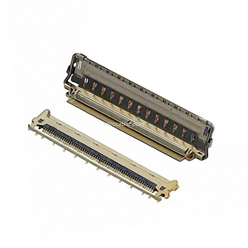 60P EDP Cable 20790-060E-02 0.4mm Pitch Horizontal Mating Type Micro-coaxial Connector