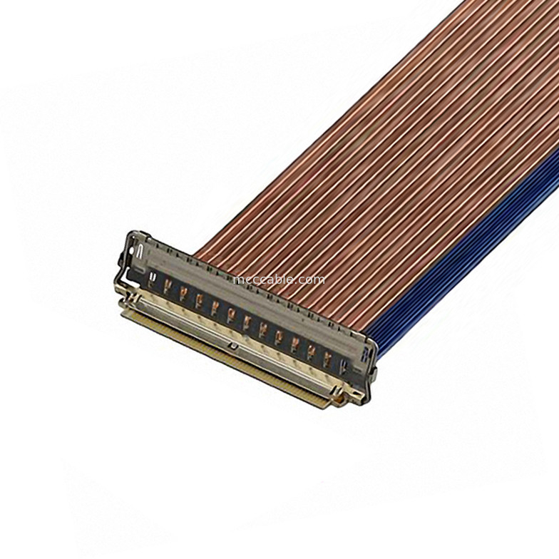 60P EDP Cable 20790-060E-02 0.4mm Pitch Horizontal Mating Type Micro-coaxial Connector