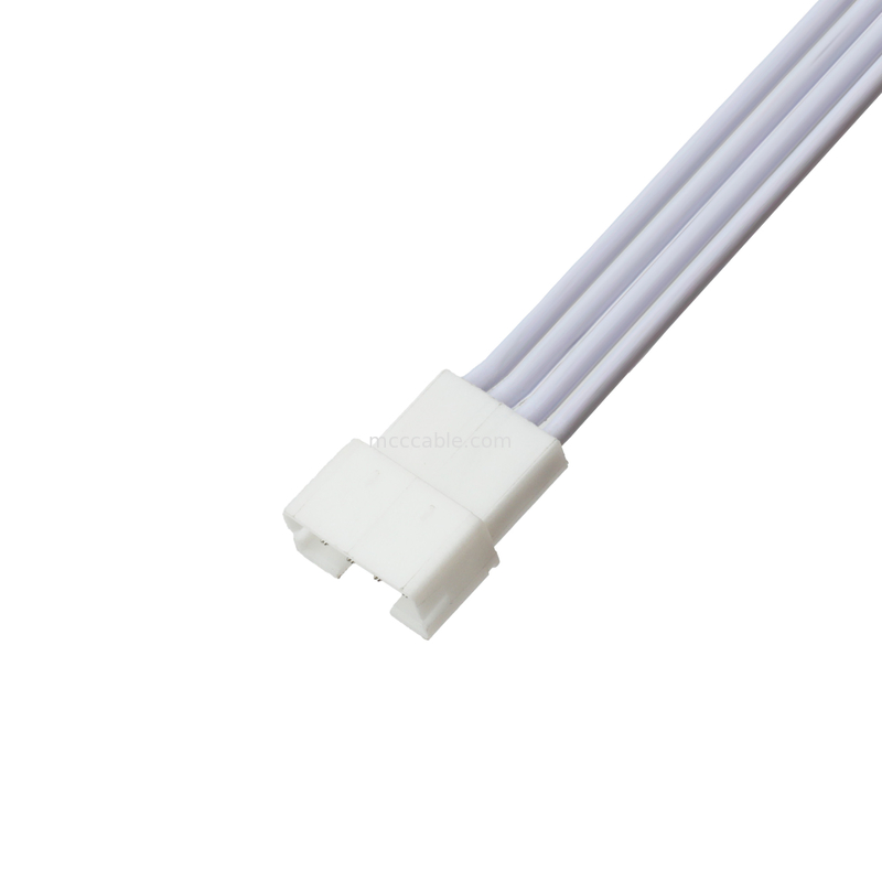4 Pin Male To Female Flat Flexible Ribbon Cable LHE Connector For Electronic Engineering Audio Projects