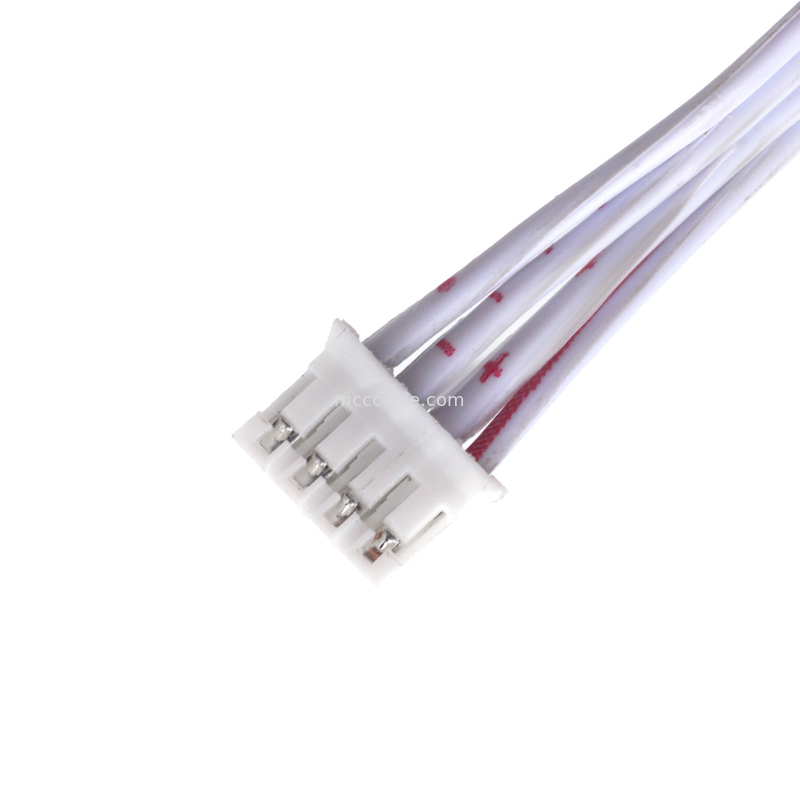 4 Pin Male To Female Flat Flexible Ribbon Cable LHE Connector For Electronic Engineering Audio Projects