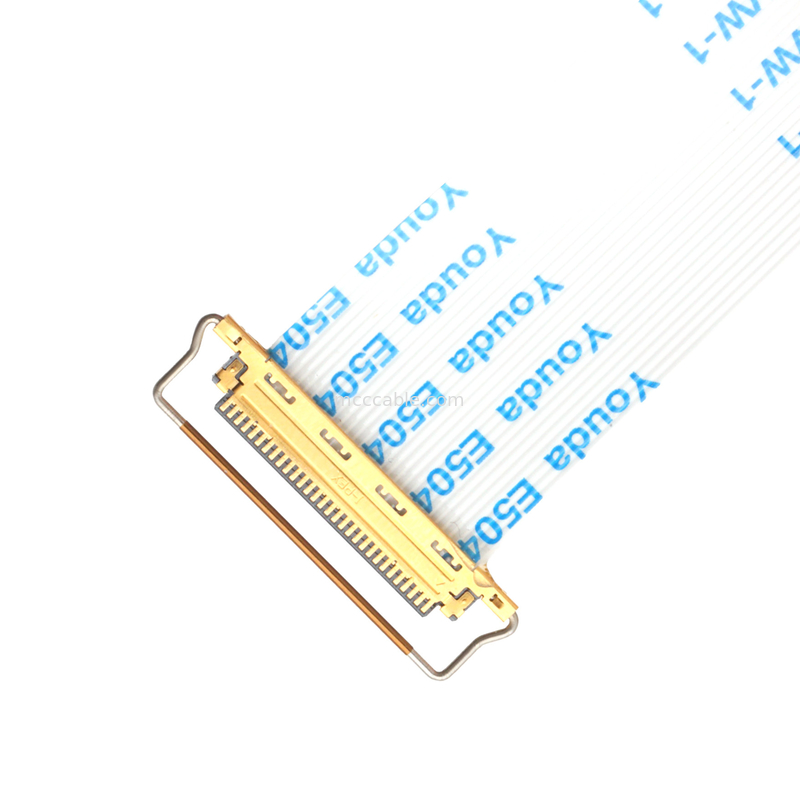 FFC FCP Cable 20454-40P To Flexible Flat Cable 40P 0.5mm Pitch For Medical Drones Cameras