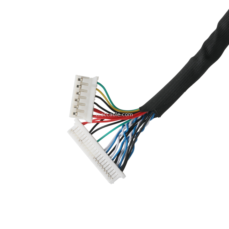 JAE FI-X30HL To JST SHDR-40V-S-B 40P And JST PHR-6 Connector Cable Lvds Cable Display Application