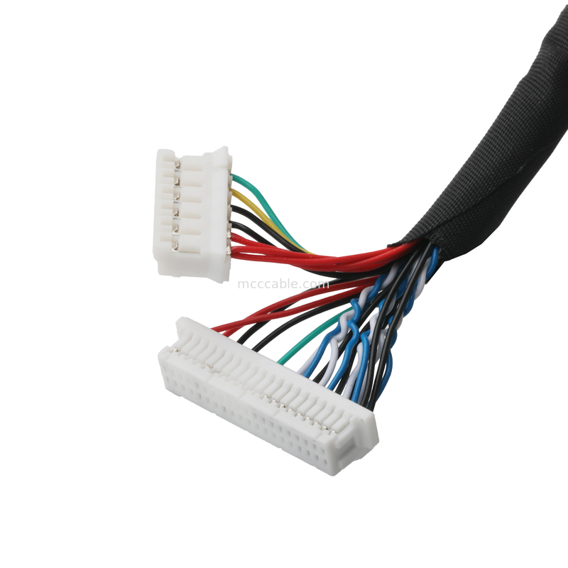 JAE FI-X30HL To JST SHDR-40V-S-B 40P And JST PHR-6 Connector Cable Lvds Cable Display Application