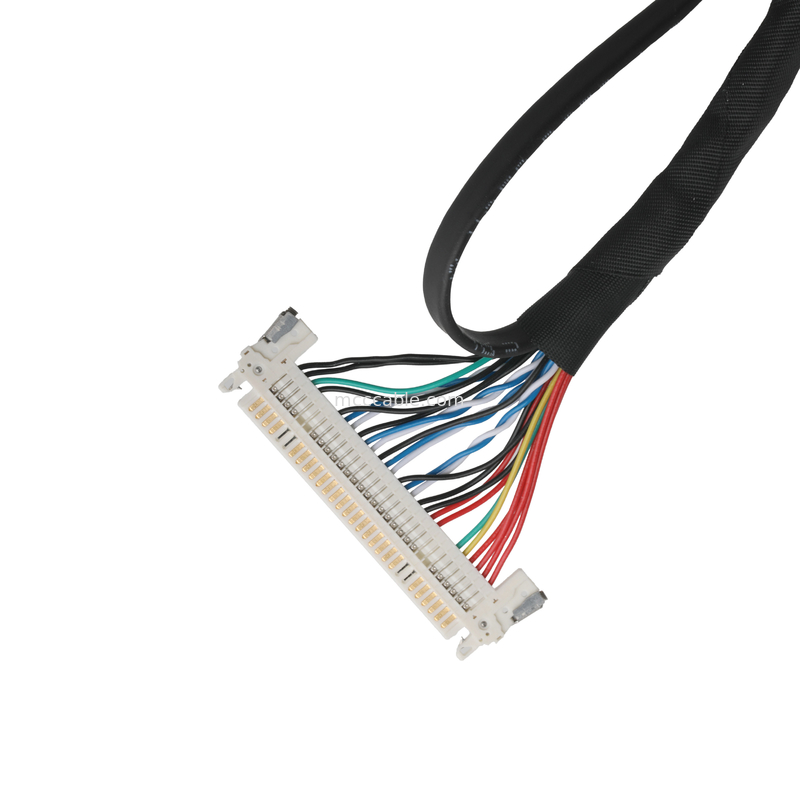JAE FI-X30HL To JST SHDR-40V-S-B 40P And JST PHR-6 Connector Cable Lvds Cable Display Application