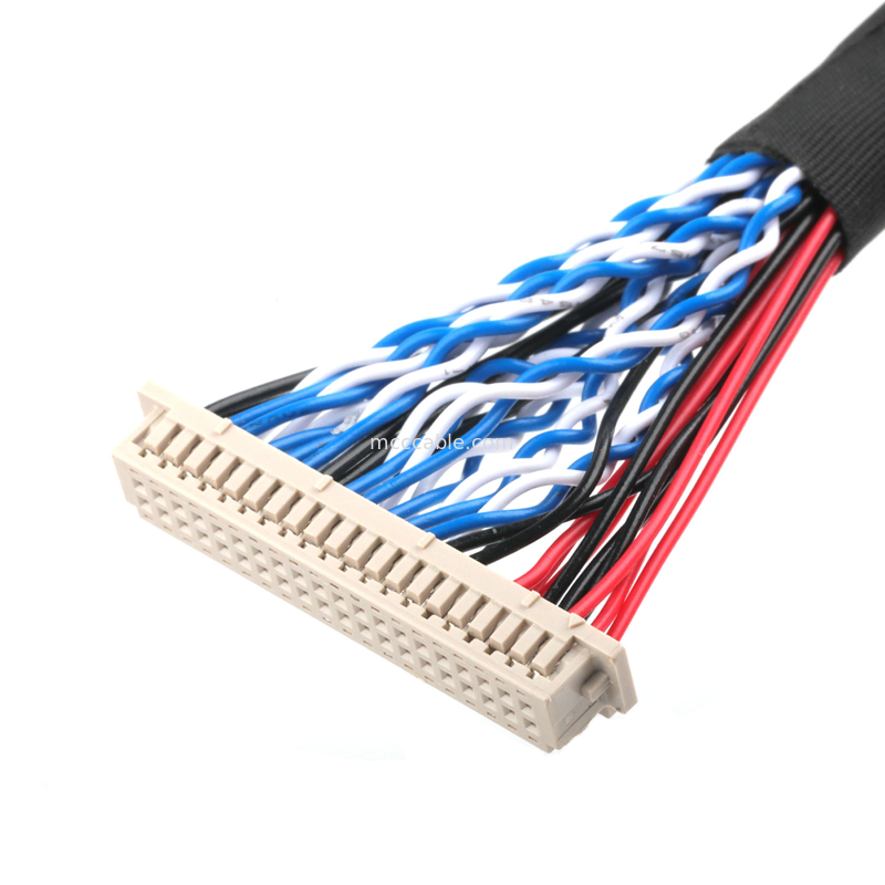 LVDS Cable DF13-4008-1.250 10 to  FI-X30HL and KW30-8P-10 800 Cable Coaxial Connector