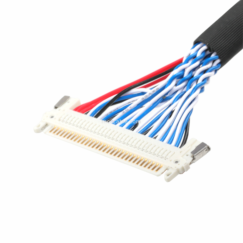 LVDS Cable DF13-4008-1.250 10 to  FI-X30HL and KW30-8P-10 800 Cable Coaxial Connector