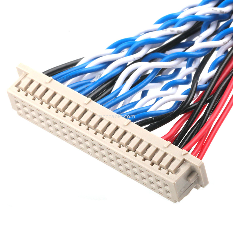 LVDS Cable DF13-4008-1.250 10 to  FI-X30HL and KW30-8P-10 800 Cable Coaxial Connector