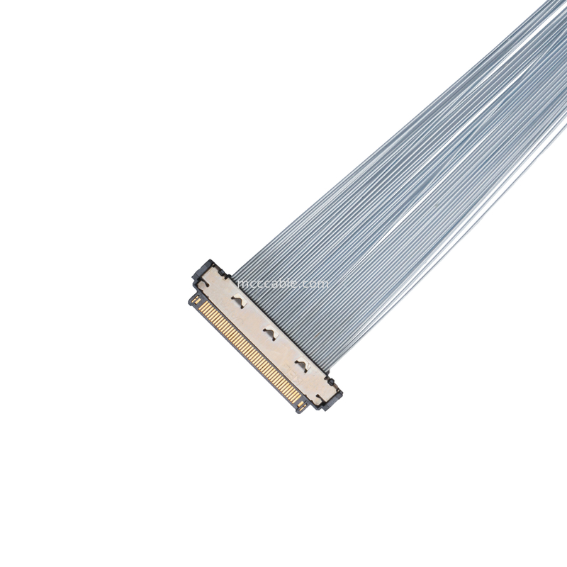 KEL XSL20-48S 0.25mm Pitch Micro-Coax Cable, 44AWG PFA Shielded, Dual-Ended
