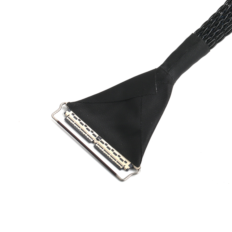 40-Pin Micro-Coaxial Cable, 0.4mm Pitch, Dual-Shielded for EDP/LVDS