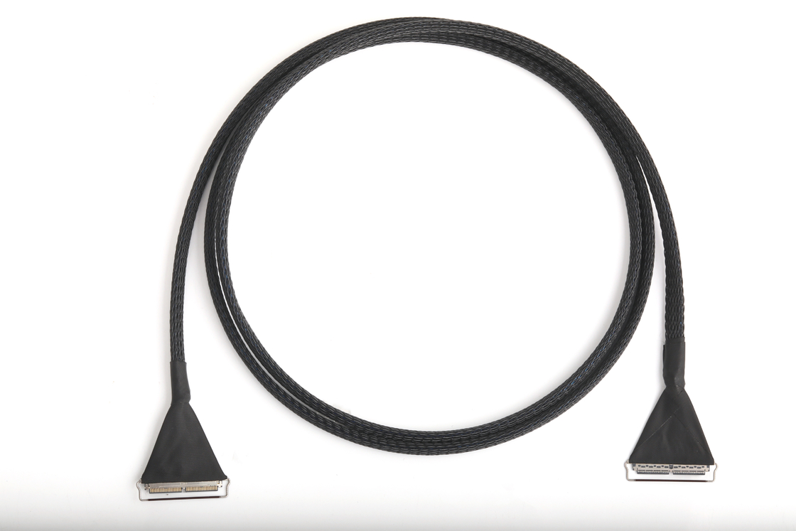 40-Pin Micro-Coaxial Cable, 0.4mm Pitch, Dual-Shielded for EDP/LVDS