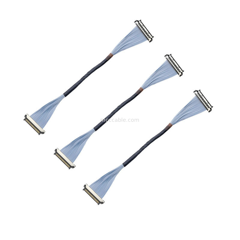 Professional Grade USL20-30SS-018C Micro Coaxial Cable 0.4mm Connector for Police Body Cam & Dash Cams