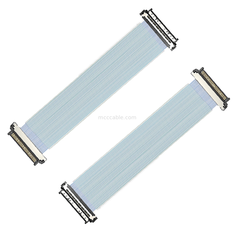 0.4mm USL20-30SS-015BH Micro Coax Cable Medical-Grade Miniature Connector For Disposable Endoscopes