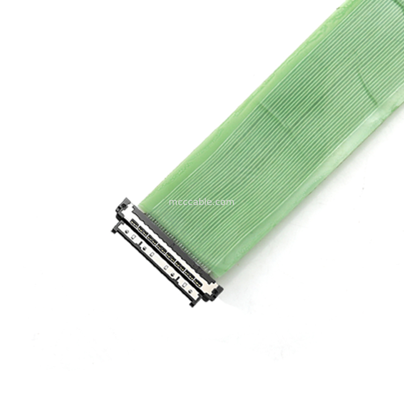 0.4mm USL20-30SS-020CH Micro Coaxial Cable Fuel-Resistant for Automotive ADAS & LiDAR Systems