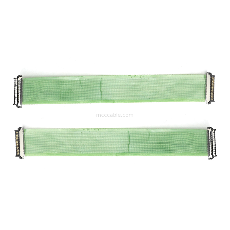 0.4mm USL20-30SS-020CH Micro Coaxial Cable Fuel-Resistant for Automotive ADAS & LiDAR Systems