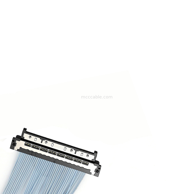 Precision 0.4mm USL20-30SS-016C Micro Coaxial Cable ZIF Connector for 8MP+ High-Resolution Surveillance Cameras