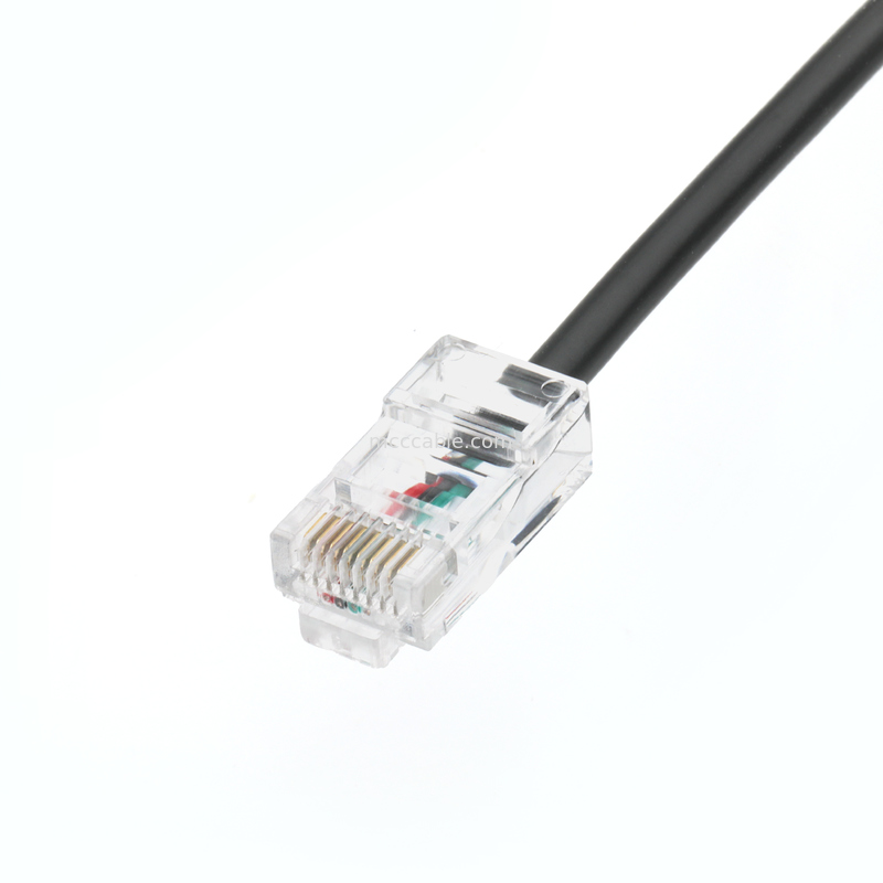 USB to RJ45 Cable Assembly, UL2464 28AWG 4-Core with Shielded 8P8C Connector
