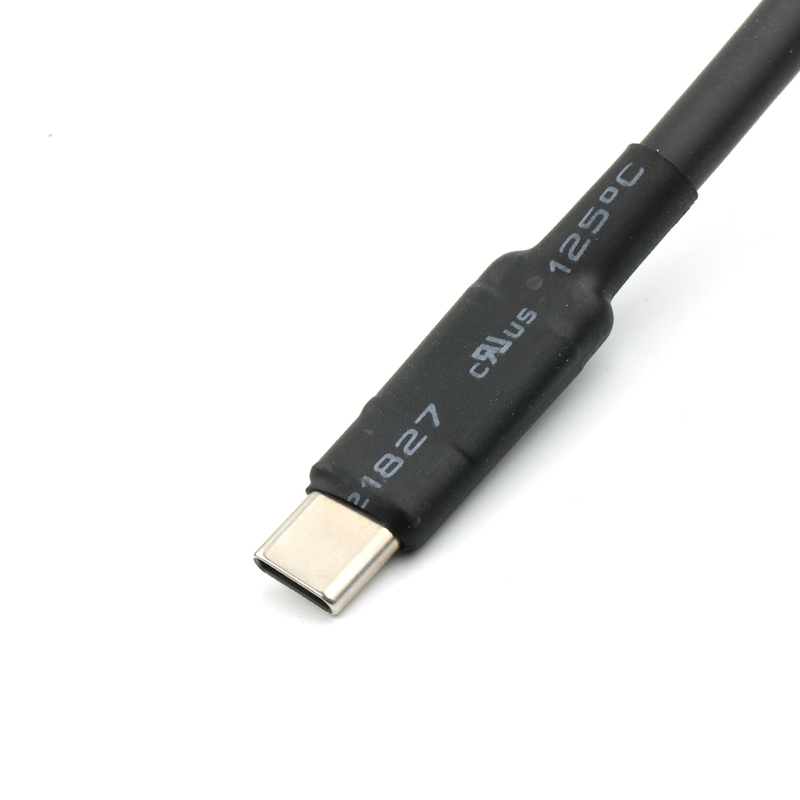 USB 3.0 to Type-C Cable, 30/24 AWG Shielded High-Flex TPE, 5Gbps Data