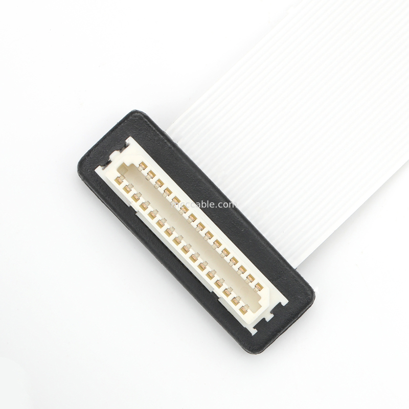 31-Pin FFC/FPC Cable Assembly, 0.5mm Pitch, UL 2896 Certified, Dual-Ended