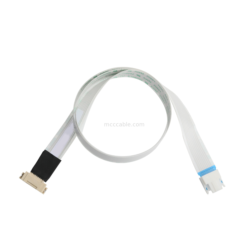1.0mm Pitch FFC/FPC Cable – 8-Conductor – 105°C UL20941 – Wafer to Wire Plug