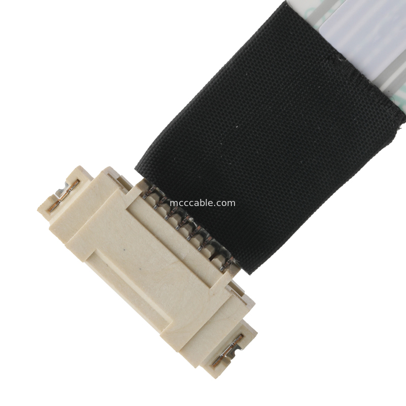 1.0mm Pitch FFC/FPC Cable – 8-Conductor – 105°C UL20941 – Wafer to Wire Plug