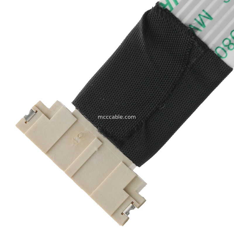1.0mm Pitch FFC/FPC Cable – 8-Conductor – 105°C UL20941 – Wafer to Wire Plug